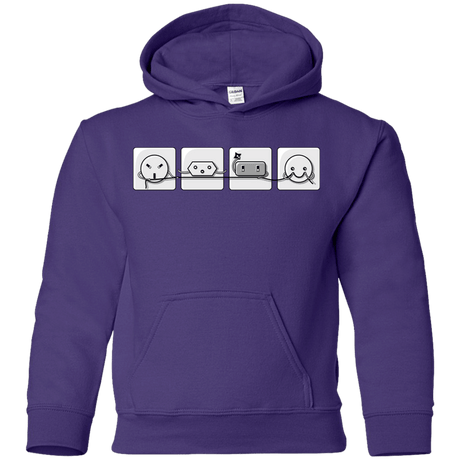 Sweatshirts Purple / YS Power Struggle Youth Hoodie