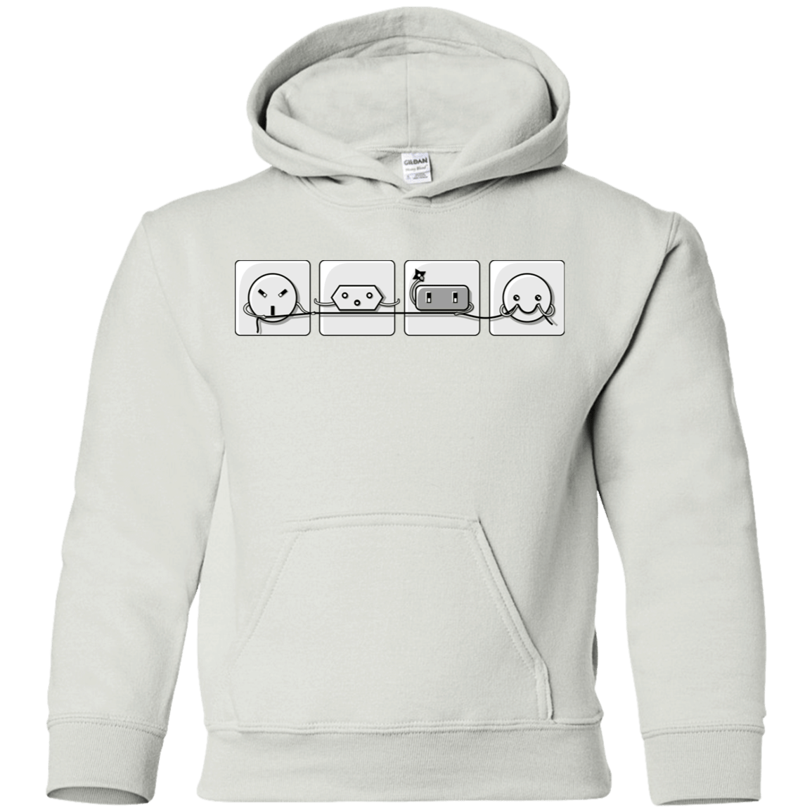 Sweatshirts White / YS Power Struggle Youth Hoodie