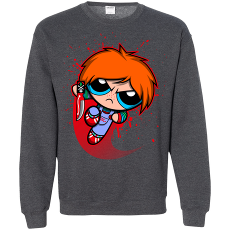 Sweatshirts Dark Heather / S Powerchuck Toy Crewneck Sweatshirt