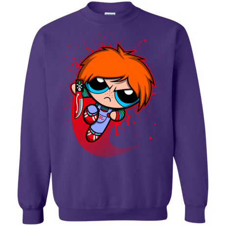 Sweatshirts Purple / S Powerchuck Toy Crewneck Sweatshirt