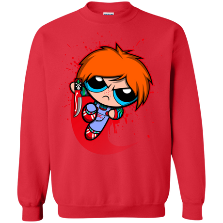 Sweatshirts Red / S Powerchuck Toy Crewneck Sweatshirt