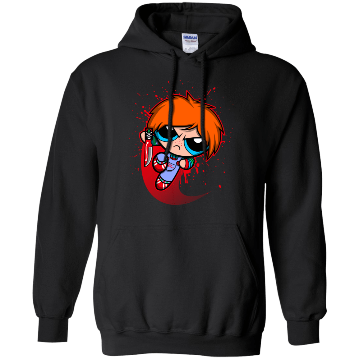 Sweatshirts Black / S Powerchuck Toy Pullover Hoodie