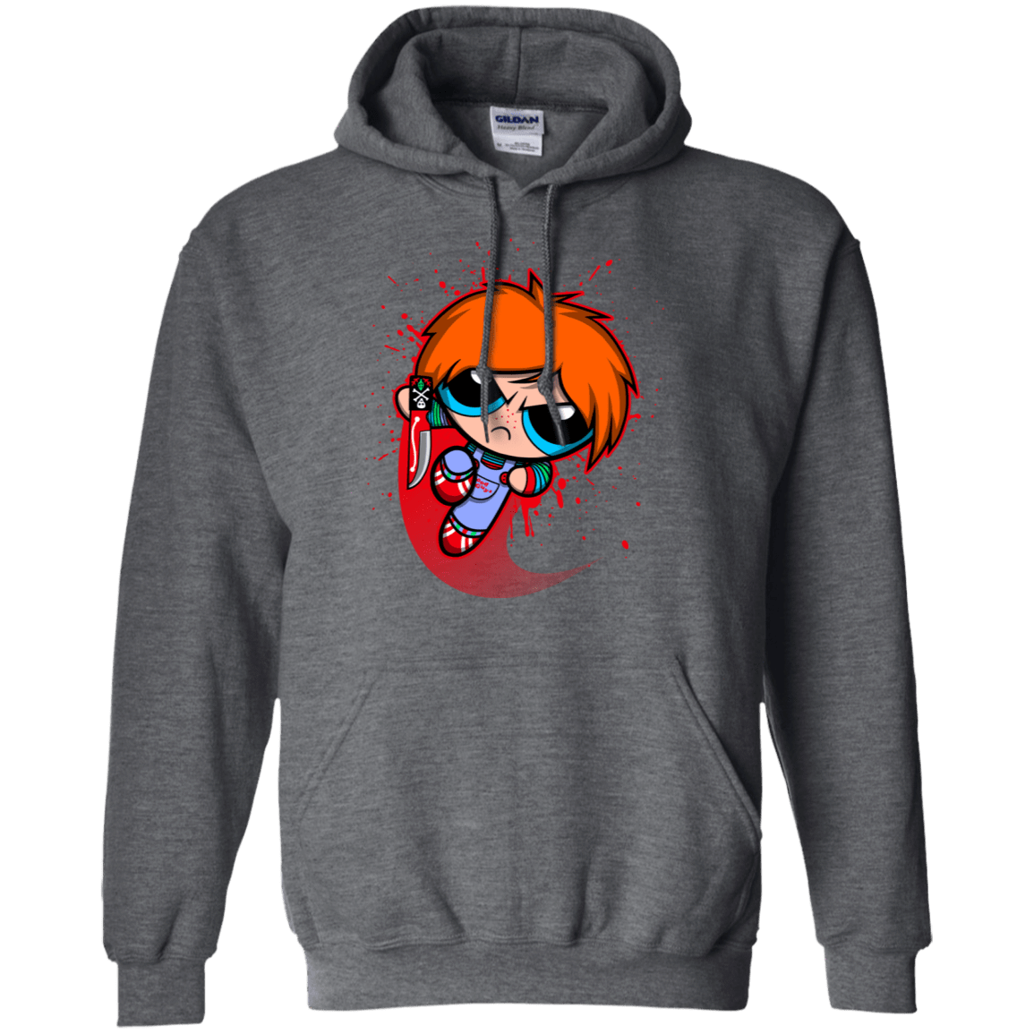 Sweatshirts Dark Heather / S Powerchuck Toy Pullover Hoodie