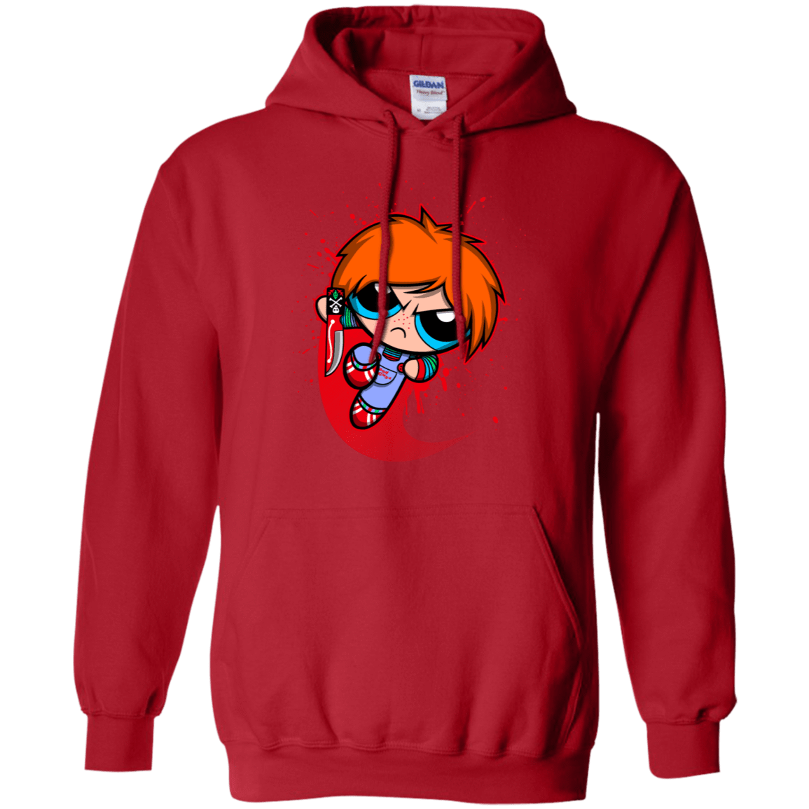 Sweatshirts Red / S Powerchuck Toy Pullover Hoodie