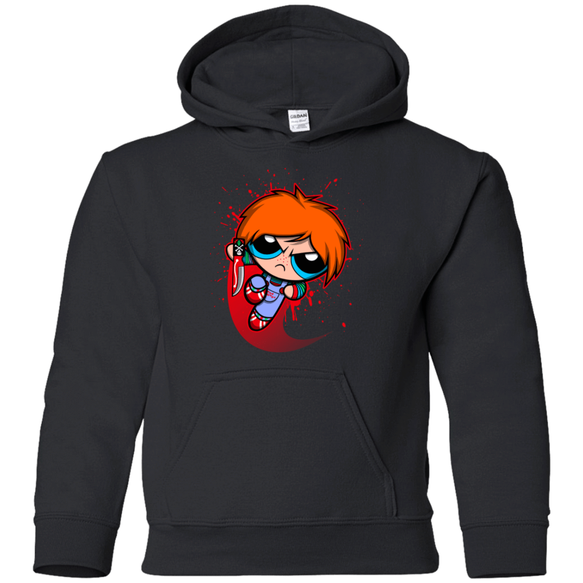 Sweatshirts Black / YS Powerchuck Toy Youth Hoodie