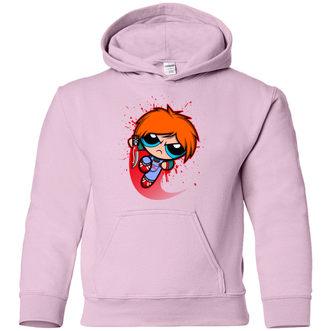 Sweatshirts Light Pink / YS Powerchuck Toy Youth Hoodie