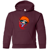 Sweatshirts Maroon / YS Powerchuck Toy Youth Hoodie