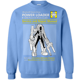 Sweatshirts Carolina Blue / Small POWERLOADER SERVICE AND REPAIR MANUAL Crewneck Sweatshirt