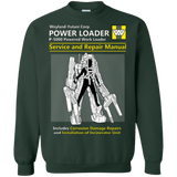 Sweatshirts Forest Green / Small POWERLOADER SERVICE AND REPAIR MANUAL Crewneck Sweatshirt