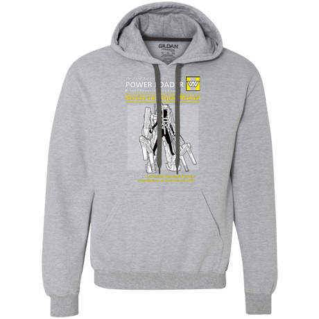 Sweatshirts Sport Grey / Small POWERLOADER SERVICE AND REPAIR MANUAL Premium Fleece Hoodie