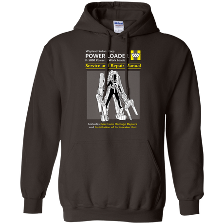 Sweatshirts Dark Chocolate / Small POWERLOADER SERVICE AND REPAIR MANUAL Pullover Hoodie