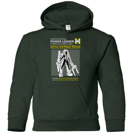 Sweatshirts Forest Green / YS POWERLOADER SERVICE AND REPAIR MANUAL Youth Hoodie
