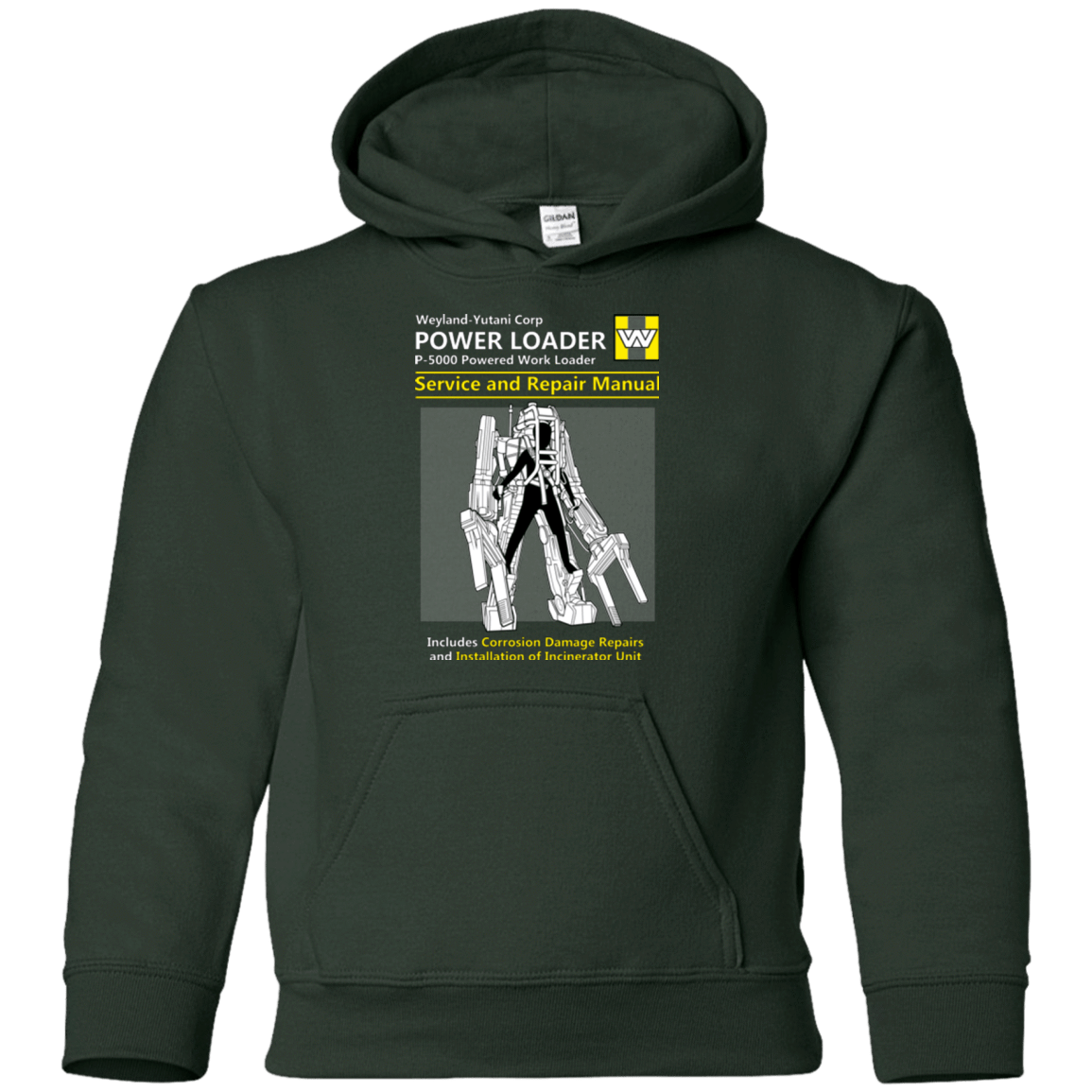 Sweatshirts Forest Green / YS POWERLOADER SERVICE AND REPAIR MANUAL Youth Hoodie