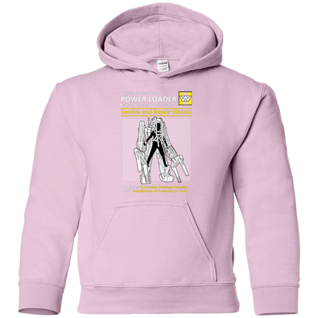 Sweatshirts Light Pink / YS POWERLOADER SERVICE AND REPAIR MANUAL Youth Hoodie
