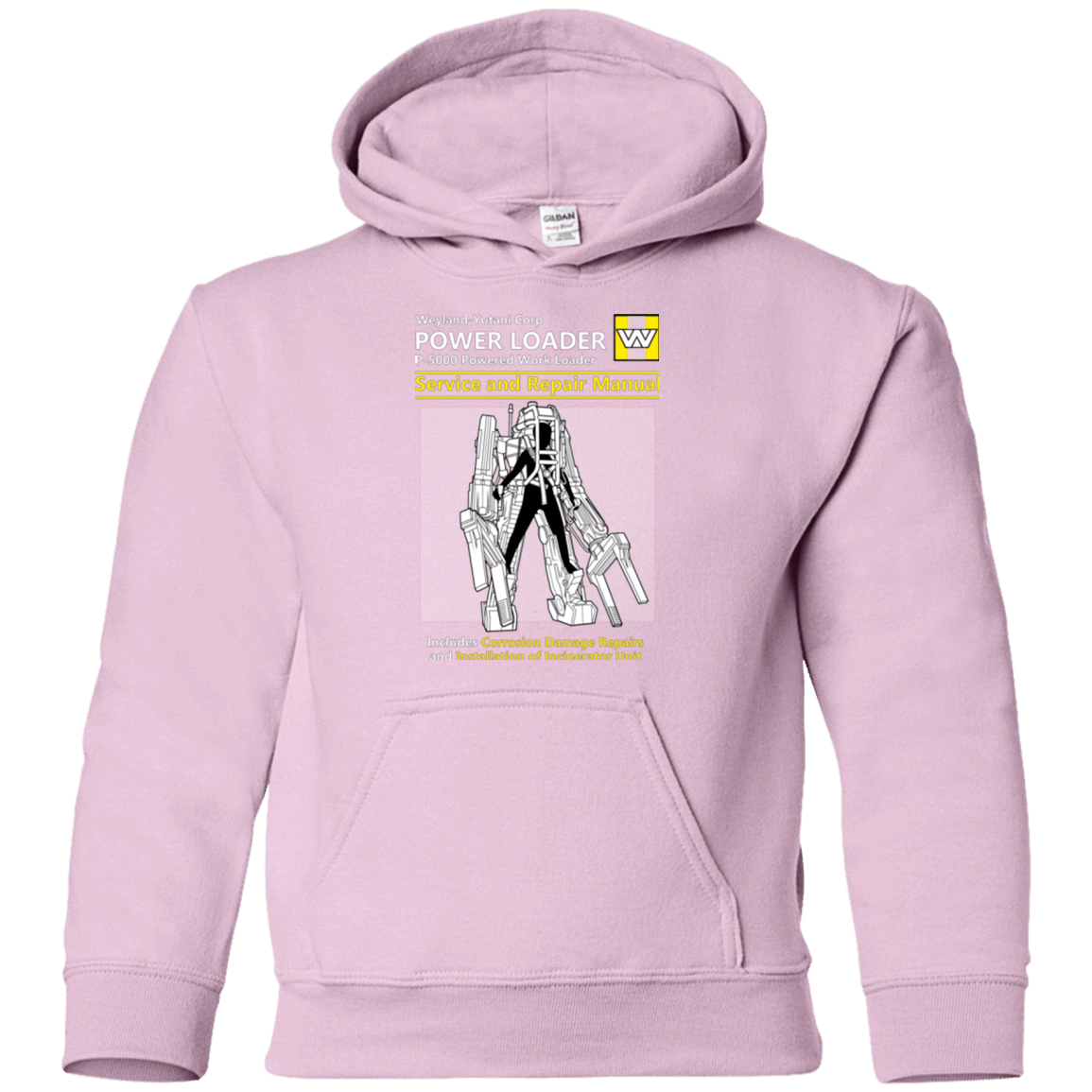 Sweatshirts Light Pink / YS POWERLOADER SERVICE AND REPAIR MANUAL Youth Hoodie