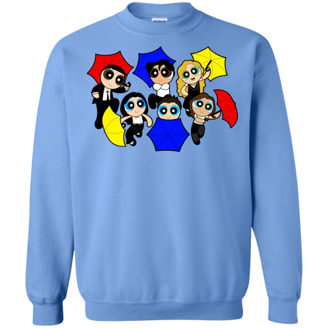 Sweatshirts Carolina Blue / S Powerpuff Friends Crewneck Sweatshirt