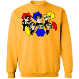 Sweatshirts Gold / S Powerpuff Friends Crewneck Sweatshirt