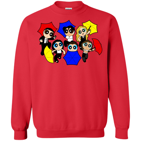 Sweatshirts Red / S Powerpuff Friends Crewneck Sweatshirt