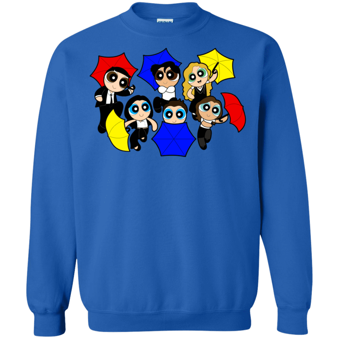 Sweatshirts Royal / S Powerpuff Friends Crewneck Sweatshirt