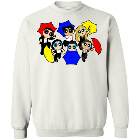 Sweatshirts White / S Powerpuff Friends Crewneck Sweatshirt