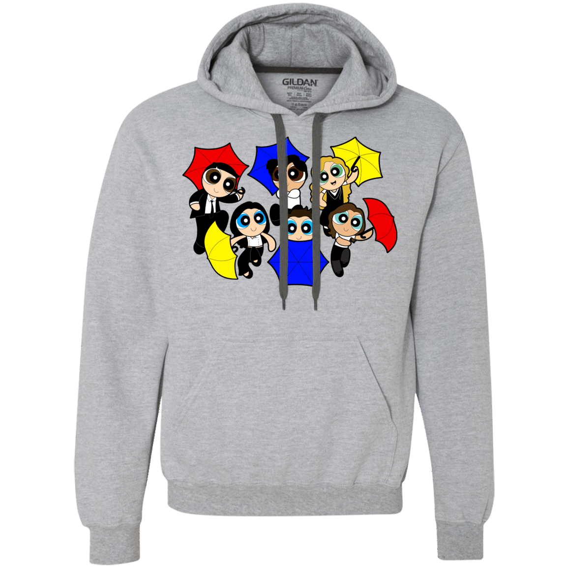 Sweatshirts Sport Grey / L Powerpuff Friends Premium Fleece Hoodie