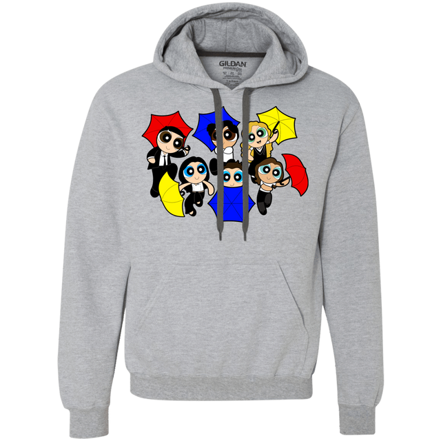 Sweatshirts Sport Grey / L Powerpuff Friends Premium Fleece Hoodie