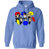 Sweatshirts Carolina Blue / S Powerpuff Friends Pullover Hoodie