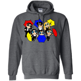 Sweatshirts Dark Heather / S Powerpuff Friends Pullover Hoodie