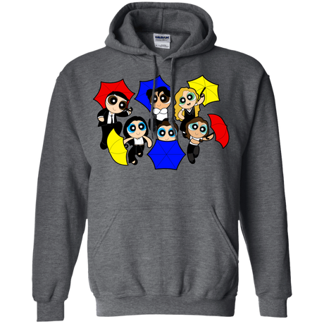 Sweatshirts Dark Heather / S Powerpuff Friends Pullover Hoodie