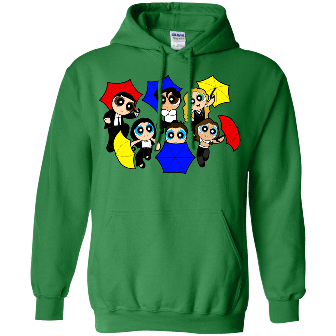 Sweatshirts Irish Green / S Powerpuff Friends Pullover Hoodie