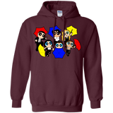 Sweatshirts Maroon / S Powerpuff Friends Pullover Hoodie