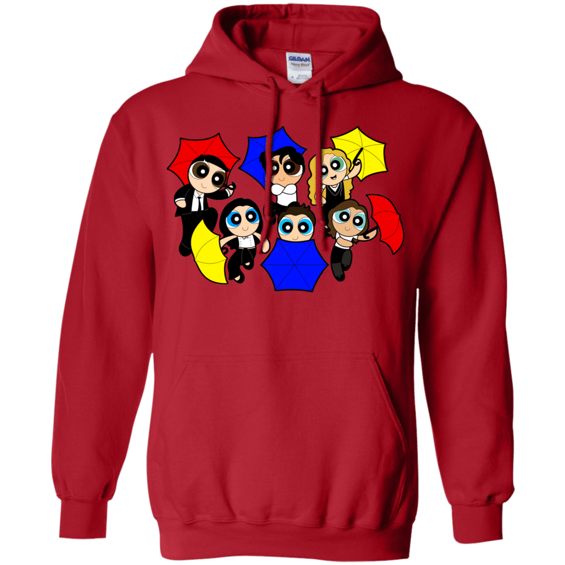 Sweatshirts Red / S Powerpuff Friends Pullover Hoodie