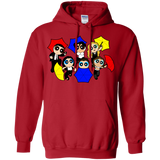 Sweatshirts Red / S Powerpuff Friends Pullover Hoodie