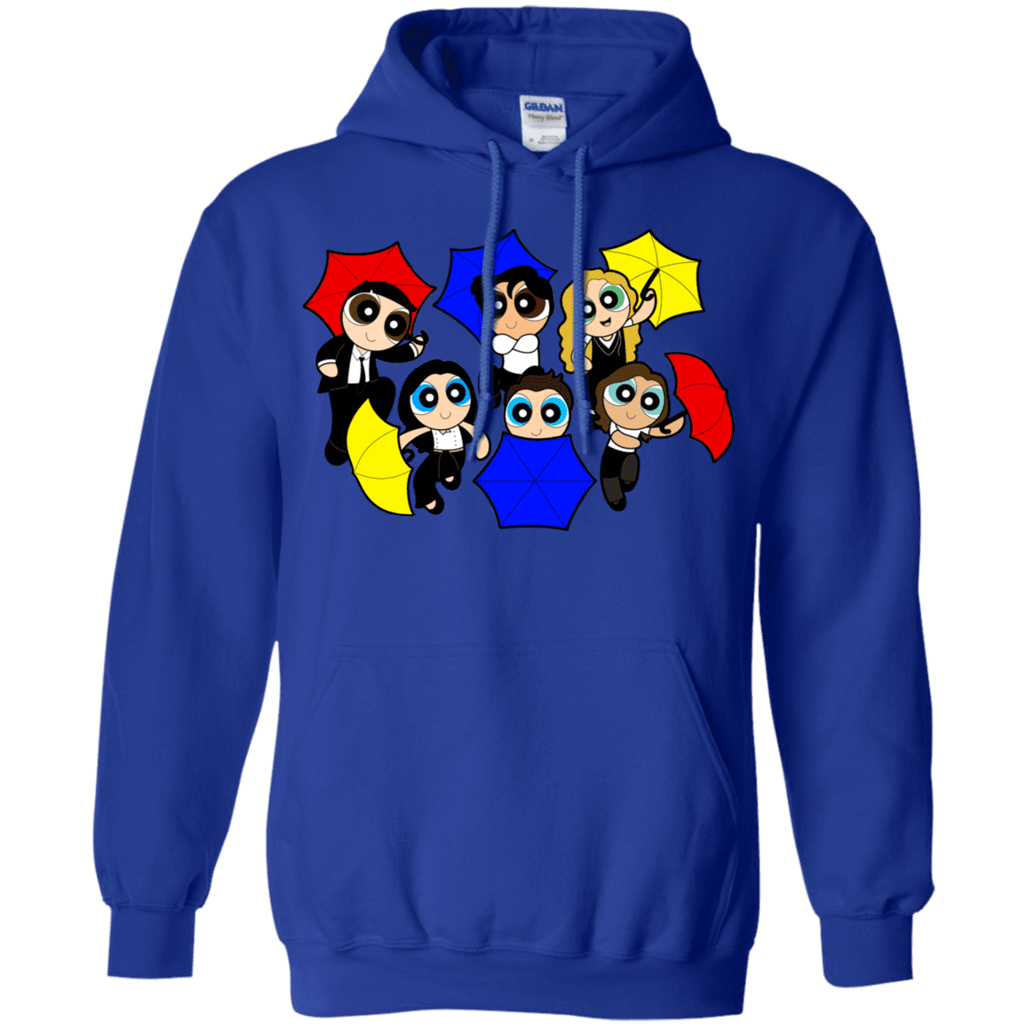 Sweatshirts Royal / S Powerpuff Friends Pullover Hoodie