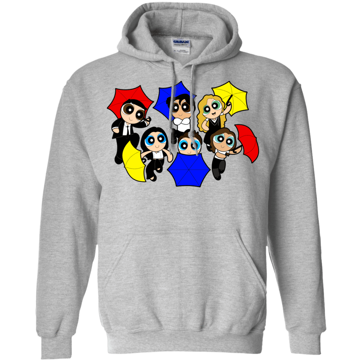 Sweatshirts Sport Grey / S Powerpuff Friends Pullover Hoodie