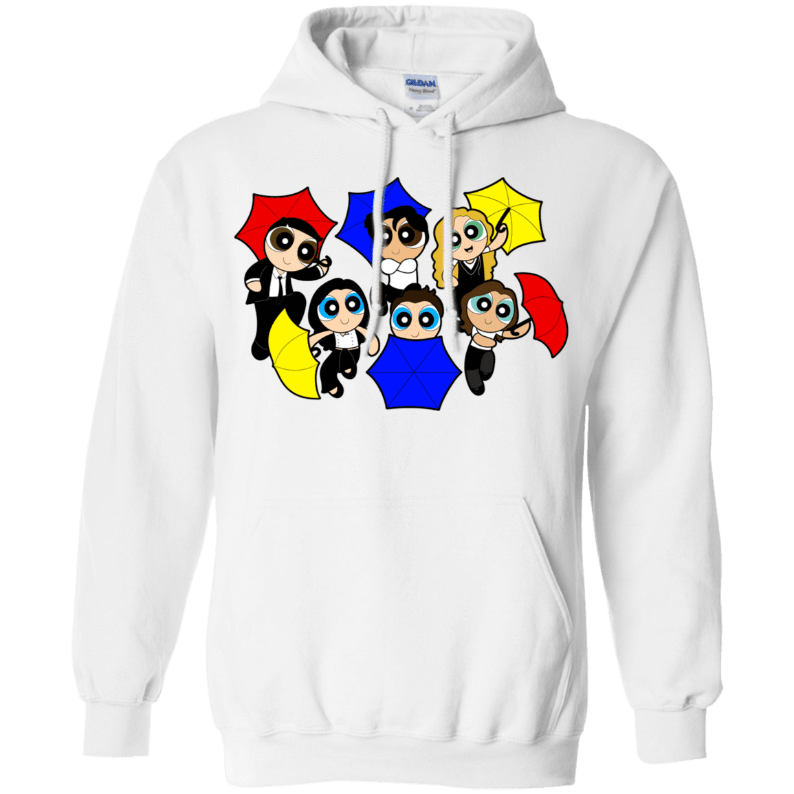 Sweatshirts White / S Powerpuff Friends Pullover Hoodie