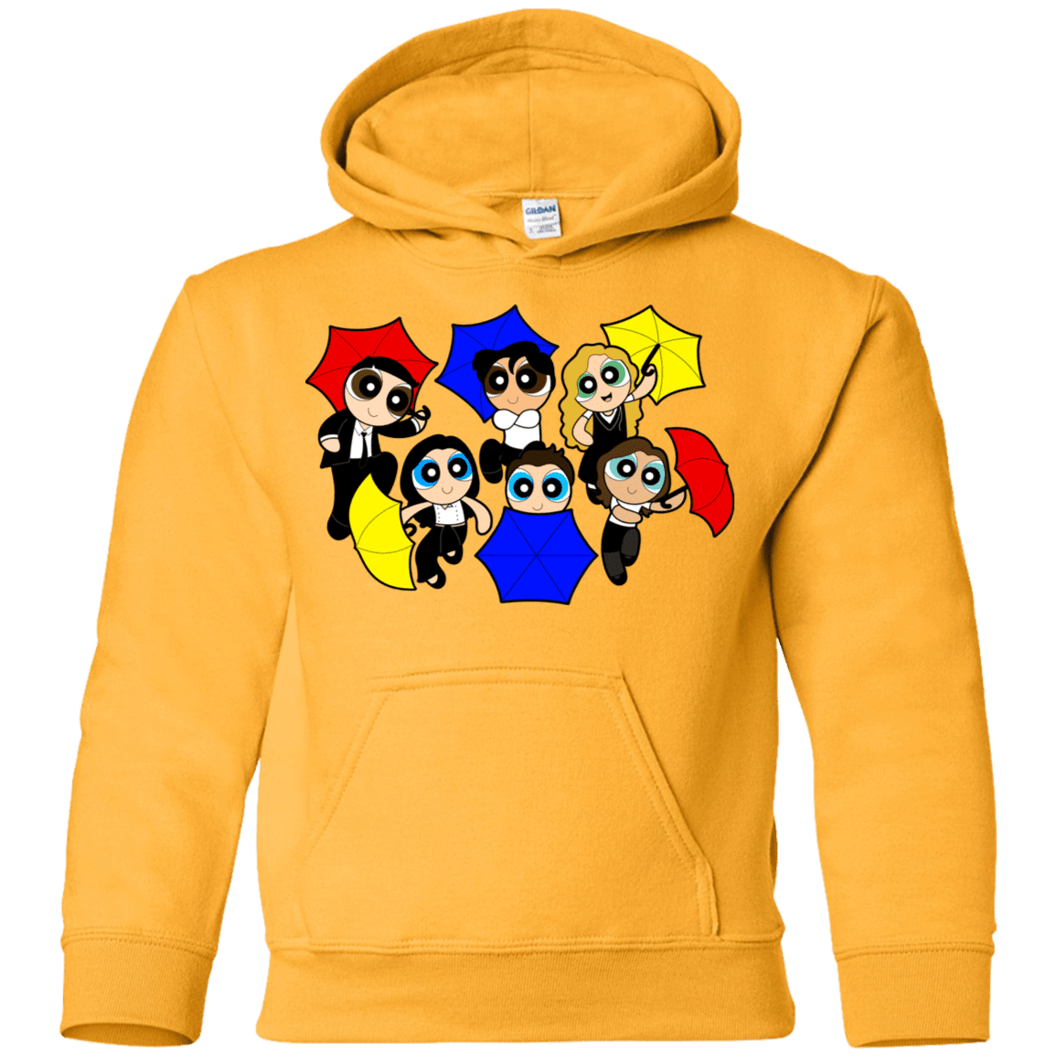 Sweatshirts Gold / YS Powerpuff Friends Youth Hoodie