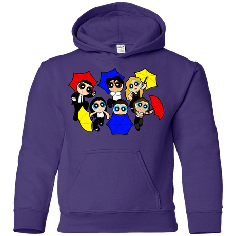 Sweatshirts Purple / YS Powerpuff Friends Youth Hoodie