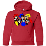 Sweatshirts Red / YS Powerpuff Friends Youth Hoodie