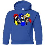 Sweatshirts Royal / YS Powerpuff Friends Youth Hoodie