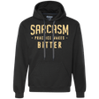 Sweatshirts Black / Small PRACTICE MAKES BITTER Premium Fleece Hoodie