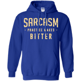 Sweatshirts Royal / Small PRACTICE MAKES BITTER Pullover Hoodie