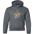 Sweatshirts Dark Heather / YS Praise the sun Youth Hoodie