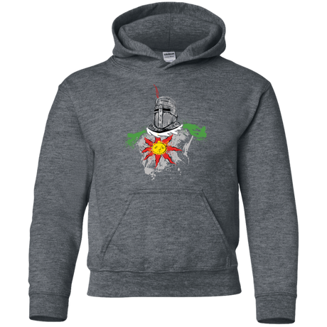 Sweatshirts Dark Heather / YS Praise the sun Youth Hoodie