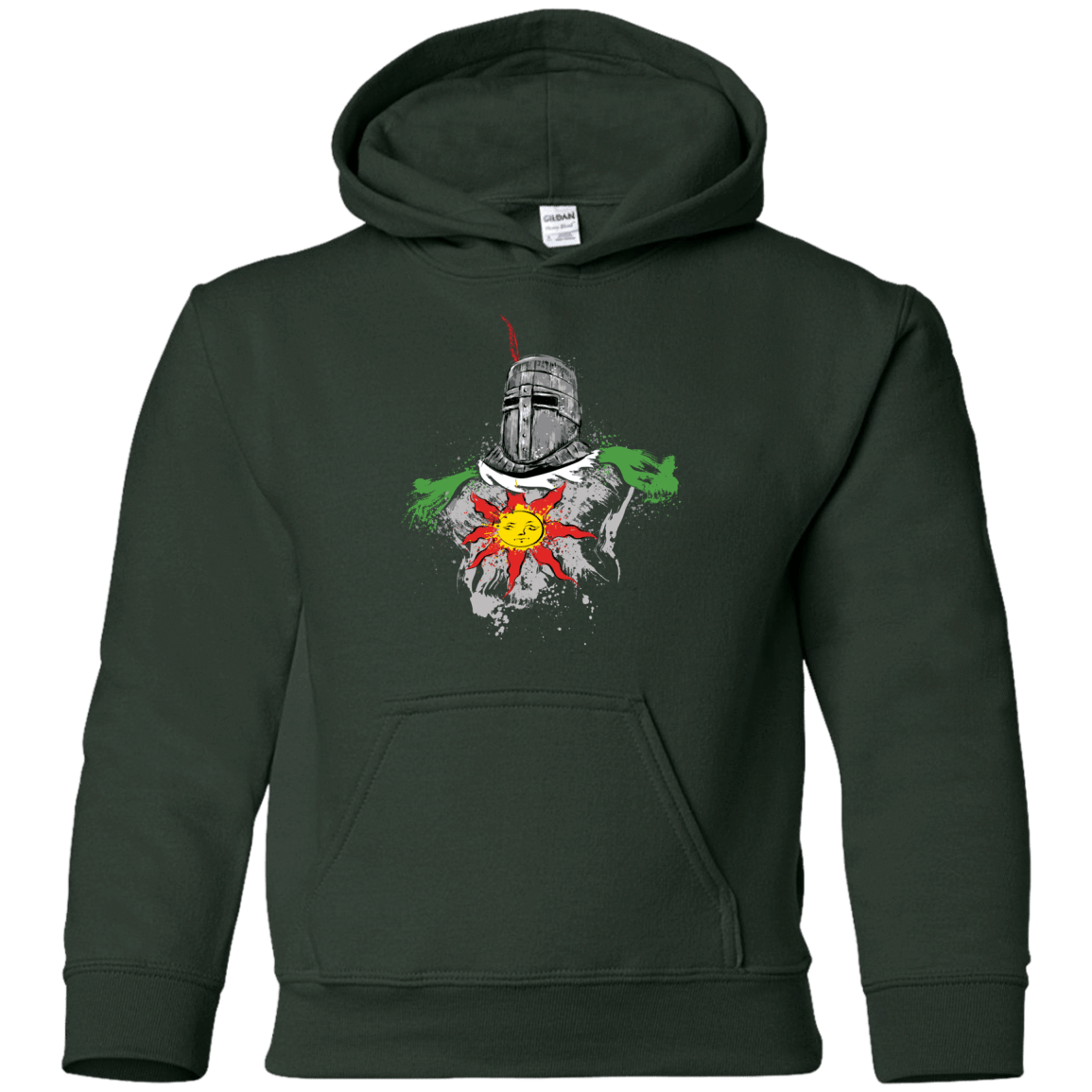 Sweatshirts Forest Green / YS Praise the sun Youth Hoodie