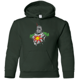 Sweatshirts Forest Green / YS Praise the sun Youth Hoodie