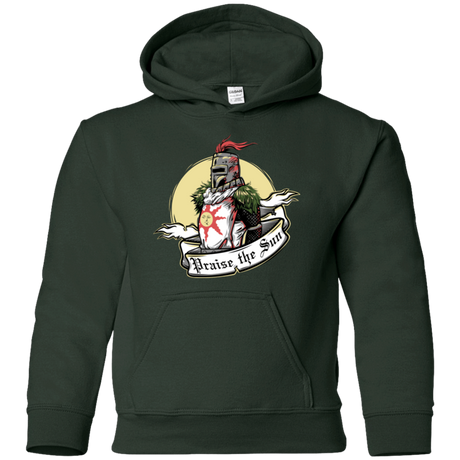 Sweatshirts Forest Green / YS Praise the Sun Youth Hoodie