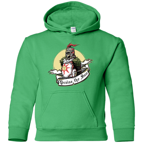 Sweatshirts Irish Green / YS Praise the Sun Youth Hoodie
