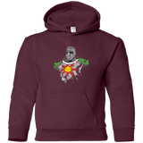 Sweatshirts Maroon / YS Praise the sun Youth Hoodie