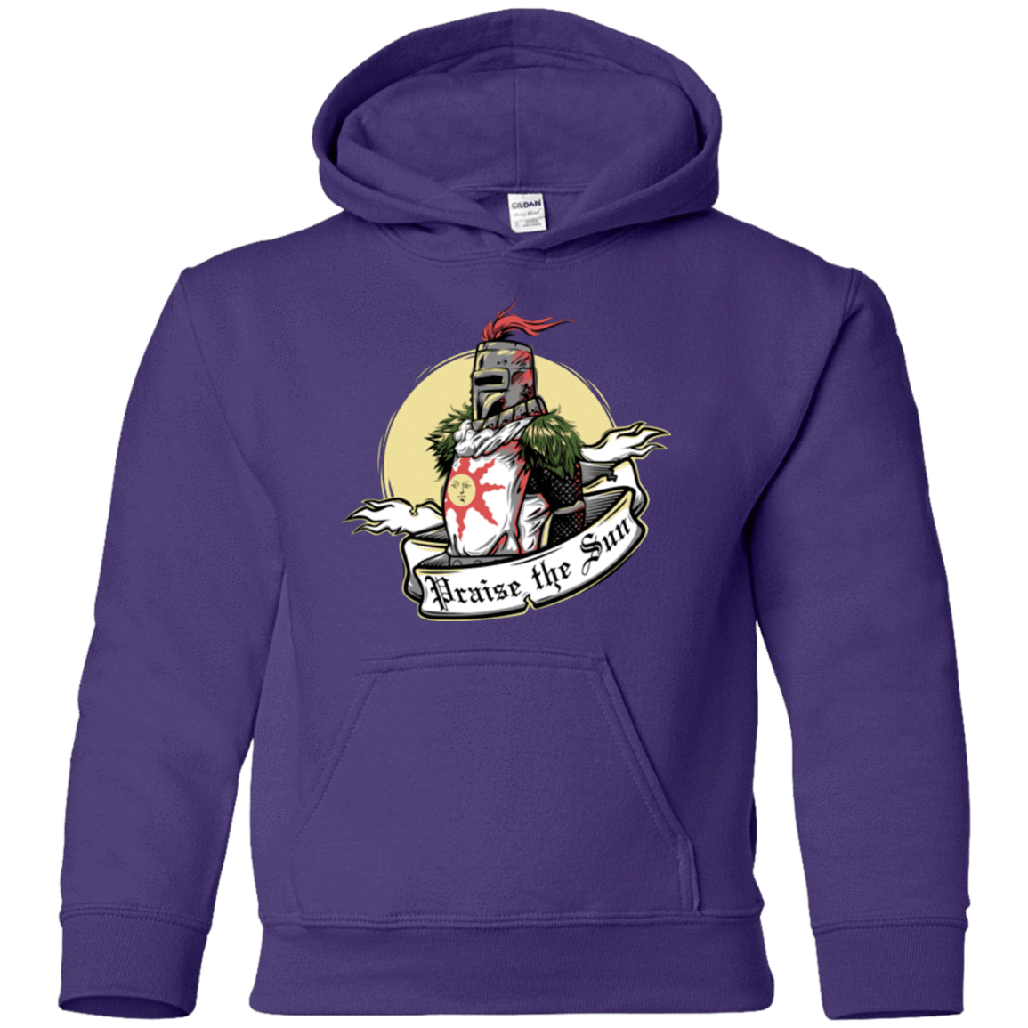 Sweatshirts Purple / YS Praise the Sun Youth Hoodie